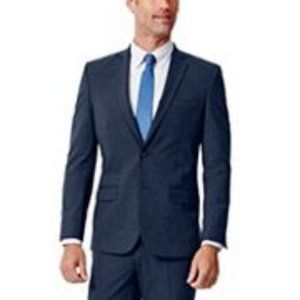 Men's J.M. Haggar Premium Slim-Fit Stretch Suit Coat size 44R Blue